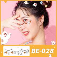 Load image into Gallery viewer, Waterproof Halloween Tattoo Stickers Simulation Spider Blood Facial Makeup Halloween Fashion Facial Tattoo Stickers
