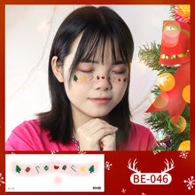 Load image into Gallery viewer, Waterproof Children's Face Stickers Xmas Temporary Christmas Party Face Tattoo Stickers Temporary Tattoo Stickers
