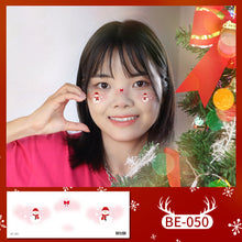 Load image into Gallery viewer, Waterproof Children's Face Stickers Xmas Temporary Christmas Party Face Tattoo Stickers Temporary Tattoo Stickers
