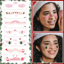 Load image into Gallery viewer, Waterproof Children's Face Stickers Xmas Temporary Christmas Party Face Tattoo Stickers Temporary Tattoo Stickers
