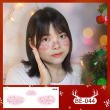 Load image into Gallery viewer, Waterproof Children's Face Stickers Xmas Temporary Christmas Party Face Tattoo Stickers Temporary Tattoo Stickers
