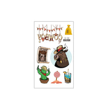 Load image into Gallery viewer, Waterproof Children's Party Tattoo Sticker Cute Cartoon Cowboy Tattoo Sticker Fashion Kids Face Tattoo Stickers
