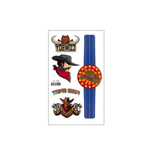 Load image into Gallery viewer, Waterproof Children's Party Tattoo Sticker Cute Cartoon Cowboy Tattoo Sticker Fashion Kids Face Tattoo Stickers
