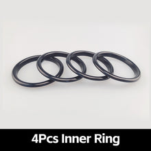 Load image into Gallery viewer, 4Pcs Car Decal Instruments Air Outlet Cover Decoration Ring Stickers for Audi A3 S3 Q2 Auto Interior Aluminum Alloy Accessories
