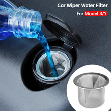 Load image into Gallery viewer, Car Front Wiper Water Filter Metal Mesh Grille Guards Grid Inserts Washer Tank Nozzle Strainer For Tesla Model 3/Y/S/X Accessories
