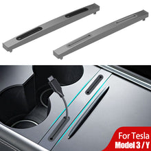 Load image into Gallery viewer, Car Central Console Charging Cable USB Hub Organizer Docking Station Decoration Accessories For Tesla Model 3 Y 2021 2022
