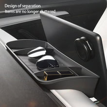 Load image into Gallery viewer, Car Convenient Organizers Box Non-slip Center Console Screen Tissue Hidden ETC Storage Box Accessories For Tesla Model 3 Model Y
