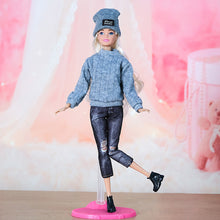 Load image into Gallery viewer, 1sey Clothes for 30cm Doll Fashion Outfits Wear Casual Sweater Shirt Pants Hat Clothes Accessories for 11.8inch Doll Girl Gift Toy
