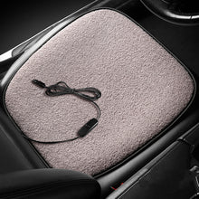 Load image into Gallery viewer, USB Car Heated Seat Cushion Winter Heating Warm Seat Cushion For Office Home Thermostat Heating Cushion 5V 12W
