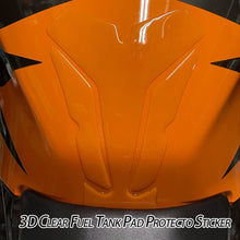 Load image into Gallery viewer, Universal Transparent Motorcycle Tank Front Fuel Pad Protector Clear Decal Sticker For Yamaha Kawasaki Benelli Honda Suzuki Aprilia Triumph
