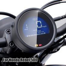 Load image into Gallery viewer, 2Pcs TPU Motorcycle Dashboard Screen Protector Screen Protector Scratch Protection Film For Honda Rebel 500 CM500 CMX500 2020-2022
