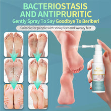 Load image into Gallery viewer, Foot Beriberi Spray Foot Itching Foot Odor Sweat Foot Care Liquid Mild Non Irritating Antibacterial Foot Spray
