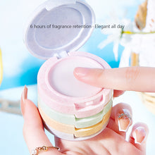Load image into Gallery viewer, Four Core Solid Ointment Natural Long-lasting Fresh Solid Perfume Balm Portable Mild Body Fragrance Cream

