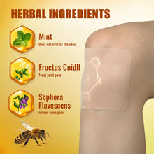 Load image into Gallery viewer, Bee Venom Pain Relieving Cold Compress Patch Relieving Knee Joint Meniscus Pain Skin Tone Elastic Fabric Patch Health Care
