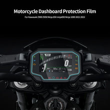 Load image into Gallery viewer, Motorcycle TPU Dashboard Scratch Protection Film Screen Protector For Kawasaki Z900 Z650 Ninja 650 ninja650 Ninja 1000 2021 2022
