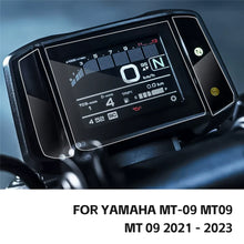 Load image into Gallery viewer, 2Pcs Motorcycle Dashboard Scratch Protection Film Screen Protector For Yamaha MT-09 MT09 MT 09 2021 - 2023
