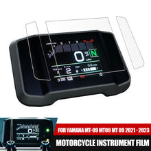 Load image into Gallery viewer, 2Pcs Motorcycle Dashboard Scratch Protection Film Screen Protector For Yamaha MT-09 MT09 MT 09 2021 - 2023
