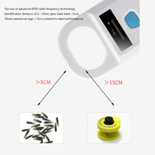 Load image into Gallery viewer, ISO11784/5 FDX-B Animal Pet ID Reader Chip Transponder USB RFID Handheld Microchip Pet Scanner For Animals
