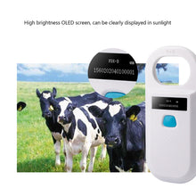 Load image into Gallery viewer, ISO11784/5 FDX-B Animal Pet ID Reader Chip Transponder USB RFID Handheld Microchip Pet Scanner For Animals
