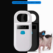 Load image into Gallery viewer, ISO11784/5 FDX-B Animal Pet ID Reader Chip Transponder USB RFID Handheld Microchip Pet Scanner For Animals
