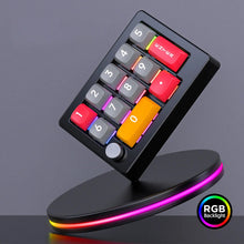 Load image into Gallery viewer, 13 Key Macro Programmable Fully Hot Swappable Mechanical Switch 7 Color RGB Light Gaming Mini Keyboard
