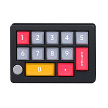 Load image into Gallery viewer, 13 Key Macro Programmable Fully Hot Swappable Mechanical Switch 7 Color RGB Light Gaming Mini Keyboard
