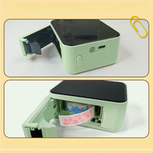 Load image into Gallery viewer, Wireless Mini Thermal Printer P15 Portable inkless printing Label Printer Self-adhesive sticker label Printer Bluetooth connect printer for Office homes Similar as Phomemo D30 Marklife P15 P12 P11 L12 DELI Q2 PRT M11
