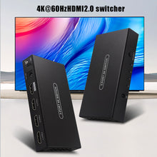 Load image into Gallery viewer, Video Switcher Three In And One Out Hdmi2.0 High Definition 4K60Hz Audio And Video Computer Tv Screen Display Converter
