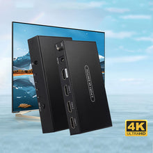 Load image into Gallery viewer, Video Switcher Three In And One Out Hdmi2.0 High Definition 4K60Hz Audio And Video Computer Tv Screen Display Converter
