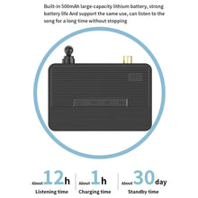 Load image into Gallery viewer, NFC Bluetooth 5.3 Transmitter Receiver 3.5mm AUX Optical Coaxial 6.5mm Mic/U Disk/TF Card HIFI Stereo Wireless Audio Adapter
