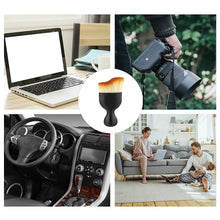 Load image into Gallery viewer, Mini Keyboard Brush Air Conditioner Outlet Cleaning Brush Home Car Gap Dust Removal Brush Auto Center Console Cleaning Tool
