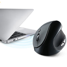 Load image into Gallery viewer, BTS-908 Hot Selling Rechargeable Vertical Mice Ergonomic Wireless Mouse 2.4G USB Receiver 1600 Adjustable DPI 6 Buttons Mouse
