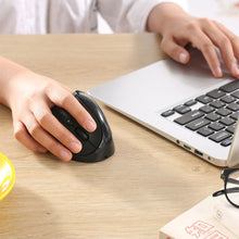 Load image into Gallery viewer, BTS-908 Hot Selling Rechargeable Vertical Mice Ergonomic Wireless Mouse 2.4G USB Receiver 1600 Adjustable DPI 6 Buttons Mouse
