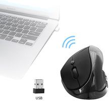 Load image into Gallery viewer, BTS-908 Hot Selling Rechargeable Vertical Mice Ergonomic Wireless Mouse 2.4G USB Receiver 1600 Adjustable DPI 6 Buttons Mouse
