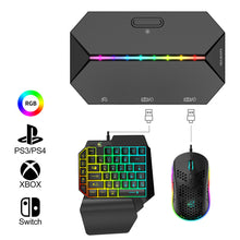 Load image into Gallery viewer, Gaming Keyboard Mouse Converter Wired Mobile Controller Adapter for Nintendo Switch for NS/NS OLED/Xbox One/PS4 Game Console
