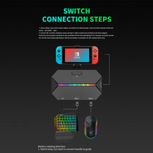 Load image into Gallery viewer, Gaming Keyboard Mouse Converter Wired Mobile Controller Adapter for Nintendo Switch for NS/NS OLED/Xbox One/PS4 Game Console
