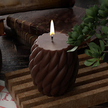 Load image into Gallery viewer, 3D Cylinder Candle Mold DIY Silicone Candle Mold Cake Resin Molds 3D Art Wax Candle Making Mould Silicone Handmade Soap Molds
