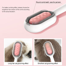 Load image into Gallery viewer, Multifunctional Pet Combs Pet Hair Sticky Brush Hair Remover Pet Wipes Comb Cat Comb Dog Pet Daily Care Supplies
