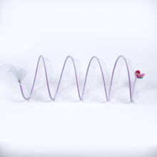 Load image into Gallery viewer, Folded Cat Spiral Tunnel Cat STunnel Spring Toy S Type Cat Tunnel Tube Pet Collapsible Interactive Toy for Rabbit Kitten
