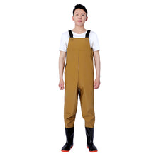 Load image into Gallery viewer, 75 Silk One-Piece Soft Waterproof Overalls Wade Enter The Water Dig Lotus Root Thick Half Rain Pants Fishing Pants
