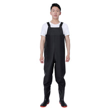Load image into Gallery viewer, 75 Silk One-Piece Soft Waterproof Overalls Wade Enter The Water Dig Lotus Root Thick Half Rain Pants Fishing Pants
