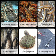 Load image into Gallery viewer, Stainless Steel Non-Slip Eel Pliers With Serrated Lengthened Thickened Snake Crab Fish Garbage Clamp
