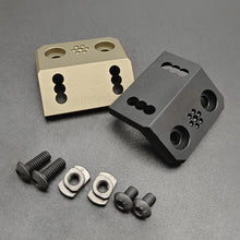 Load image into Gallery viewer, M300/M600 Tactical Flashlight LED Light Side Replacement Install Cherry Blossom Base MLOK Rail CNC Metal Base Flashlight Stand

