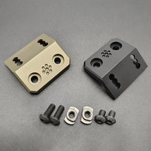 Load image into Gallery viewer, M300/M600 Tactical Flashlight LED Light Side Replacement Install Cherry Blossom Base MLOK Rail CNC Metal Base Flashlight Stand
