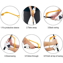 Load image into Gallery viewer, 1PC Golf Action Correction Swing Position Arm Angle Fixator Daily Practice Aids Golf Accessories
