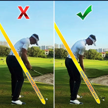 Load image into Gallery viewer, Multi-Functional Golf Rotary Swing Trainer Beginners Posture Assistance Orthotics Golf Indoor Practice Tool
