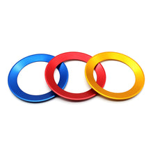 Load image into Gallery viewer, Car Interior Steering Wheel Emblem Decorative Circle Ring Styling Case For Volkswagen VW Golf 4 5 Polo Jetta Mk6 Accessories Covers
