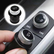 Load image into Gallery viewer, 12V Car Cigarette Lighter Cover Chrome Plated Cigarette Lighter Plug for A4 A5 A6L Q5 8W0919311 8WD919311 4H0919311 4L0919311 40GF
