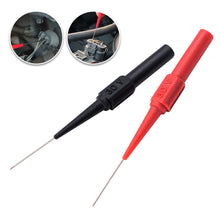 Load image into Gallery viewer, 30V Car Tip Test Probes Diagnostic Tools Auto Multimeter Test Leads Mechanical Tools Extention Back Piercing Needle Tip Probes Tools
