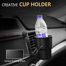 Load image into Gallery viewer, Multifunctional Car Water Cup Holder Beverage Holder Trash Can Mobile Phone Holder Air Outlet Chair Back Door Armrest Storage Box
